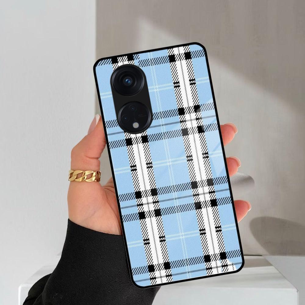 Check Glass Phone Case And Cover For Oppo - ShopOnCliQ
