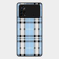 Check Glass Phone Case And Cover For Poco X4 Pro 5G