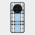 Check Glass Phone Case And Cover For Realme 12 Plus 5G