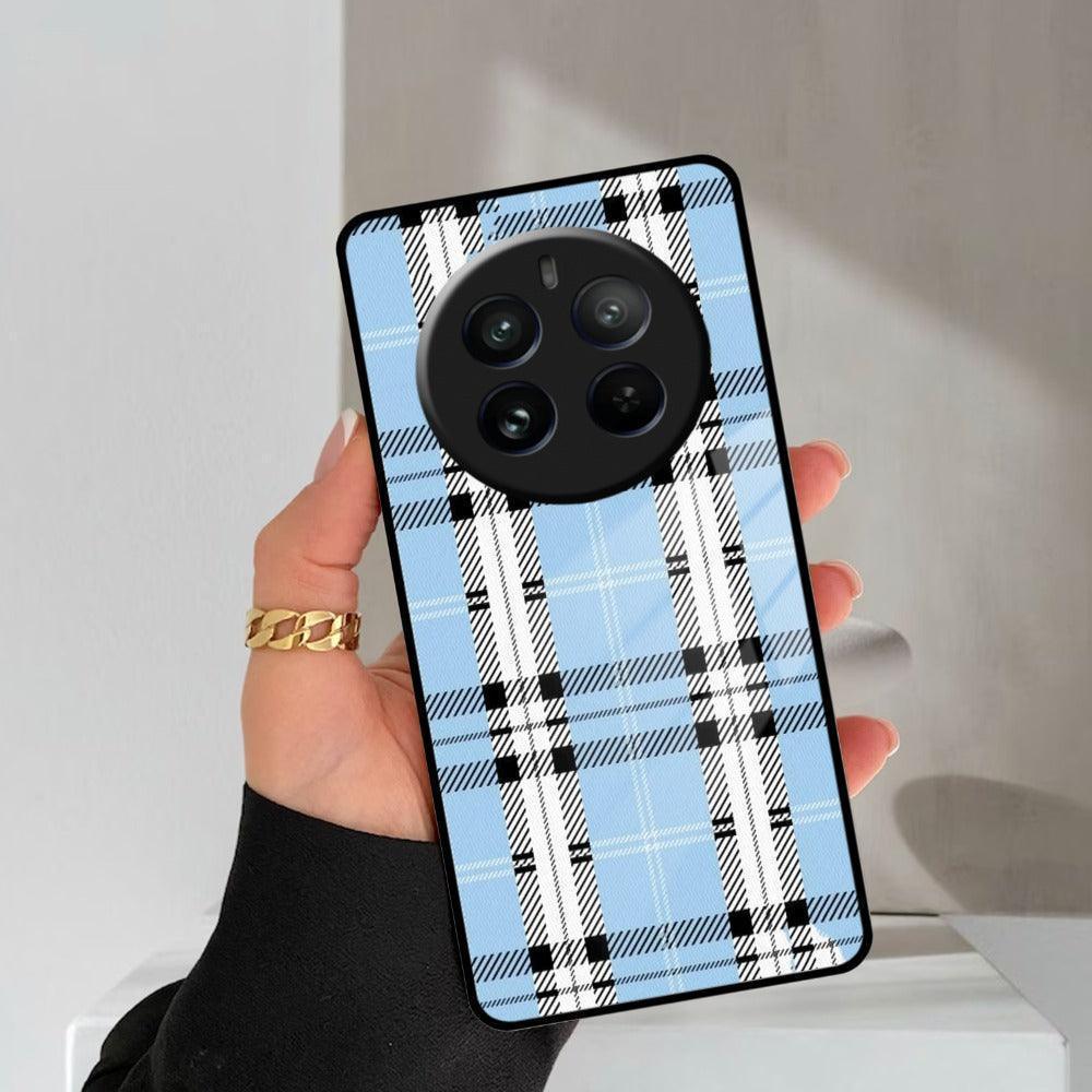 Check Glass Phone Case And Cover For Realme/Narzo - ShopOnCliQ