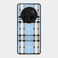 Check Glass Phone Case And Cover For Realme 12 Pro 5G