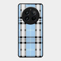 Check Glass Phone Case And Cover For Realme 12 Pro Plus 5G