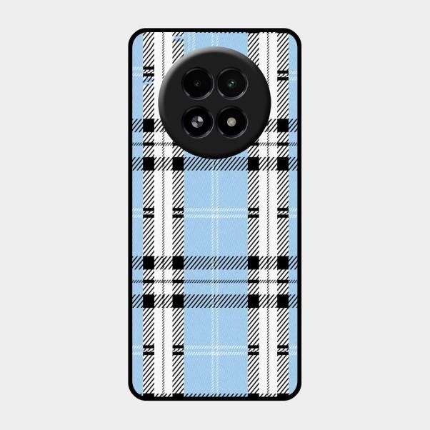 Check Glass Phone Case And Cover For Realme 13 5G
