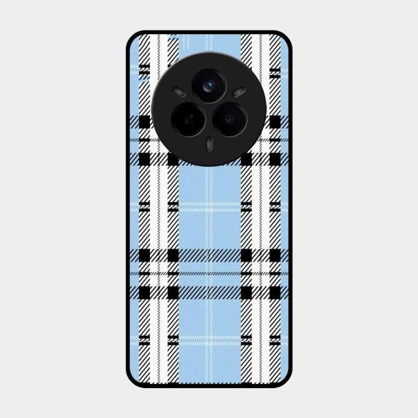 Check Glass Phone Case And Cover For Realme 14 Pro Plus 5G