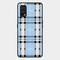 Check Glass Phone Case And Cover For Realme 7 Pro