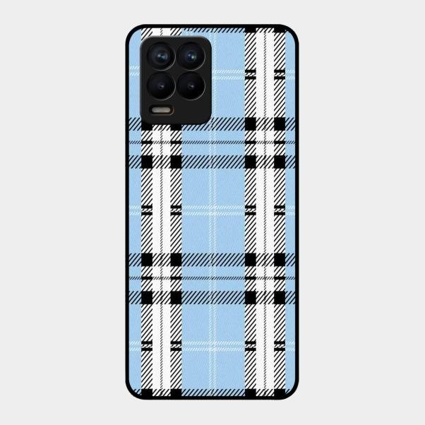 Check Glass Phone Case And Cover For Realme 8 Pro