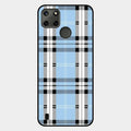 Check Glass Phone Case And Cover For Realme C21Y