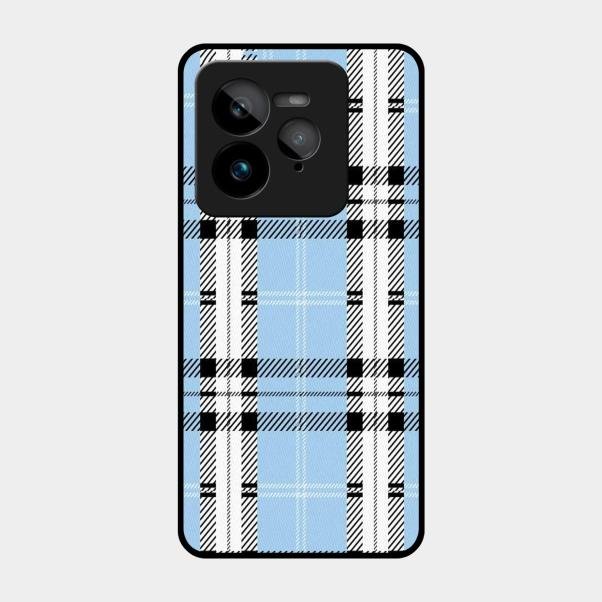 Check Glass Phone Case And Cover For Realme Gt 7 Pro