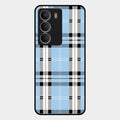 Check Glass Phone Case And Cover For Realme P3 Lite 5G