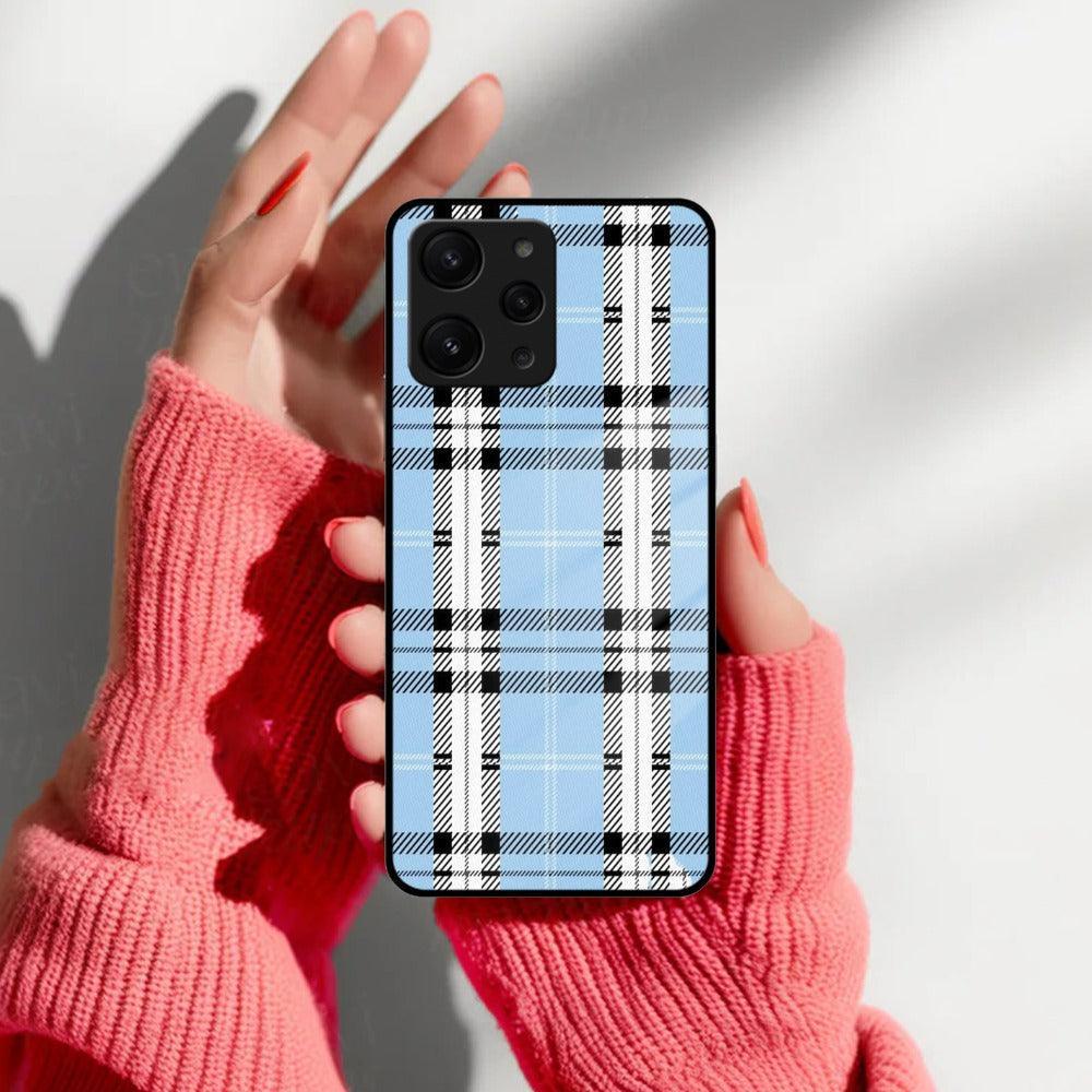 Check Glass Phone Case And Cover For Redmi/Xiaomi - ShopOnCliQ