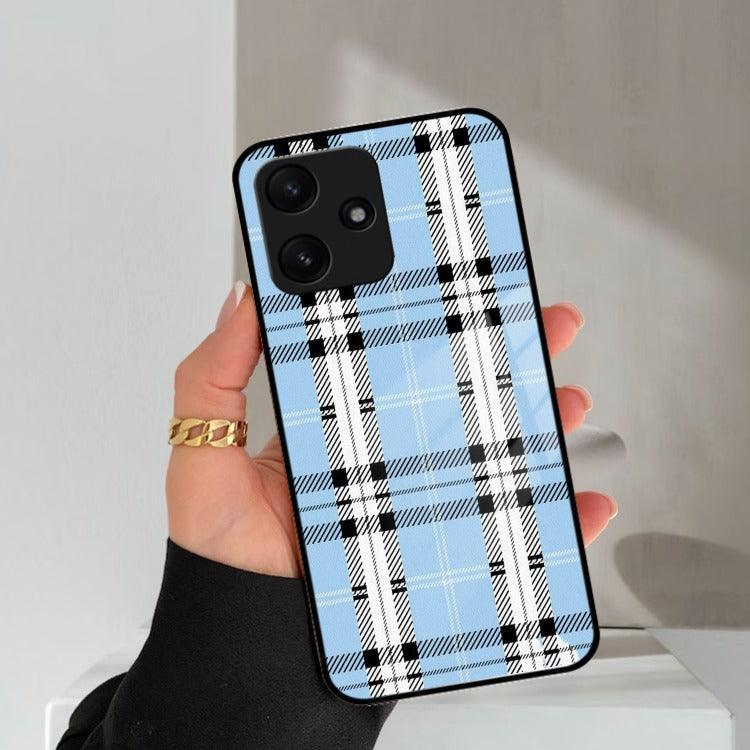 Check Glass Phone Case And Cover For Redmi/Xiaomi - ShopOnCliQ