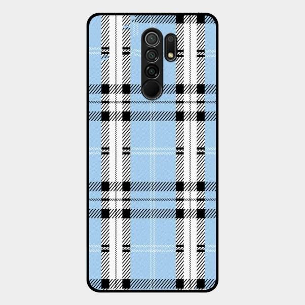 Check Glass Phone Case And Cover For Redmi 9 Prime