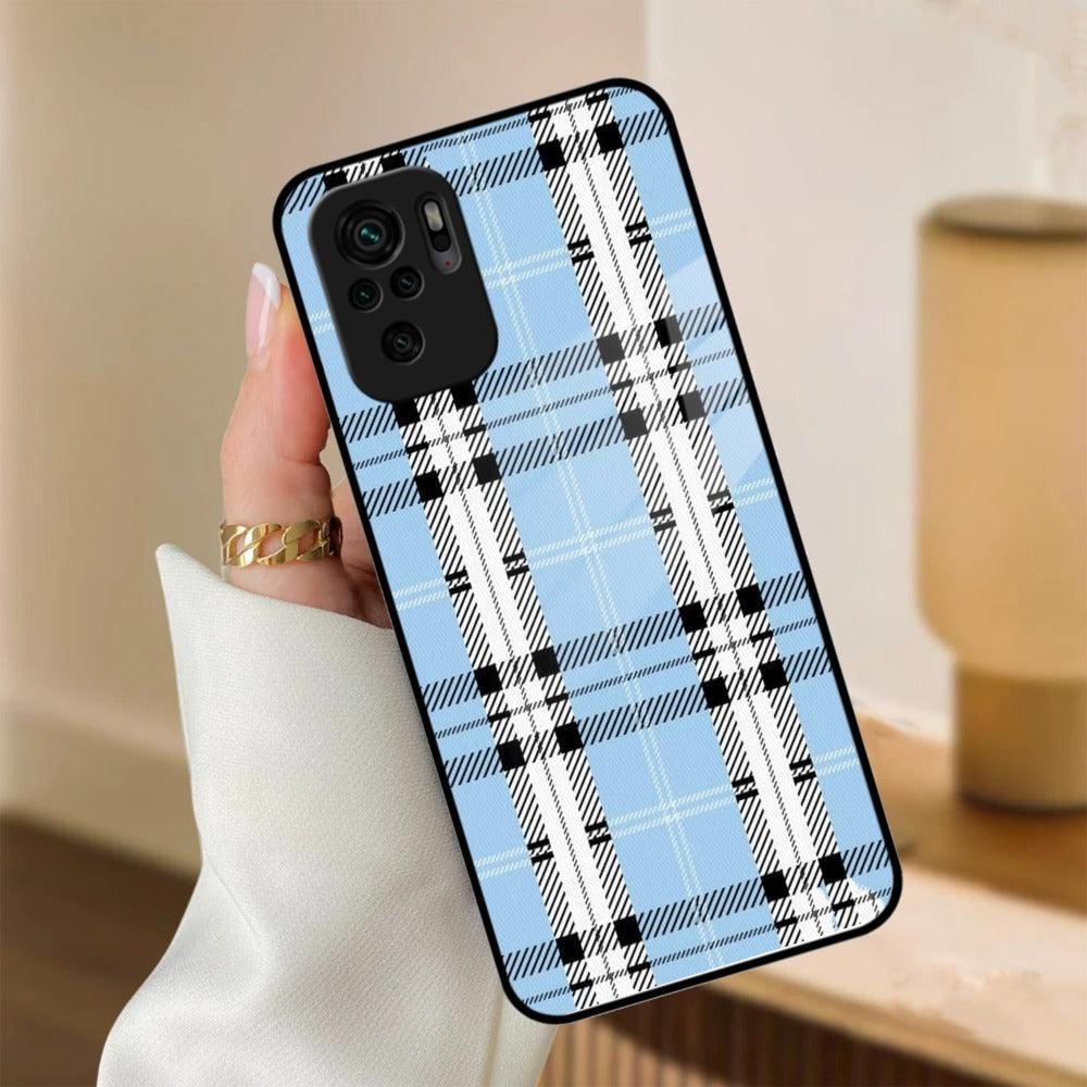 Check Glass Phone Case And Cover For Redmi/Xiaomi - ShopOnCliQ