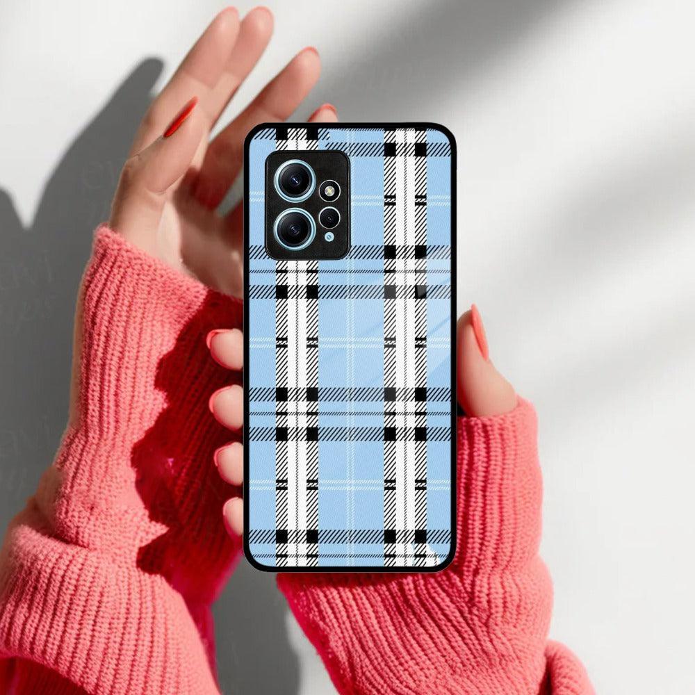 Check Glass Phone Case And Cover For Redmi/Xiaomi - ShopOnCliQ