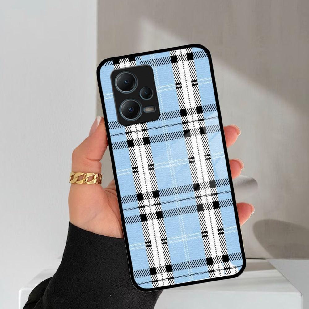 Check Glass Phone Case And Cover For Redmi/Xiaomi - ShopOnCliQ