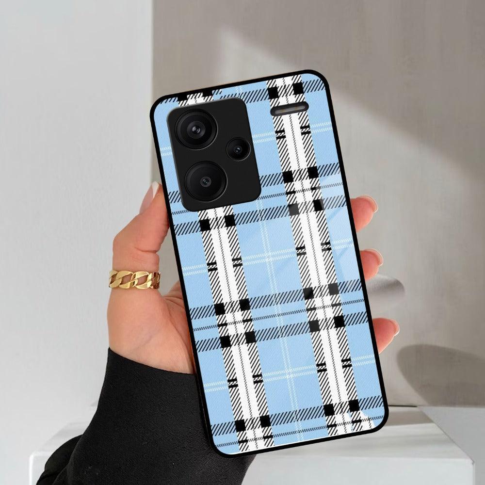 Check Glass Phone Case And Cover For Redmi/Xiaomi - ShopOnCliQ