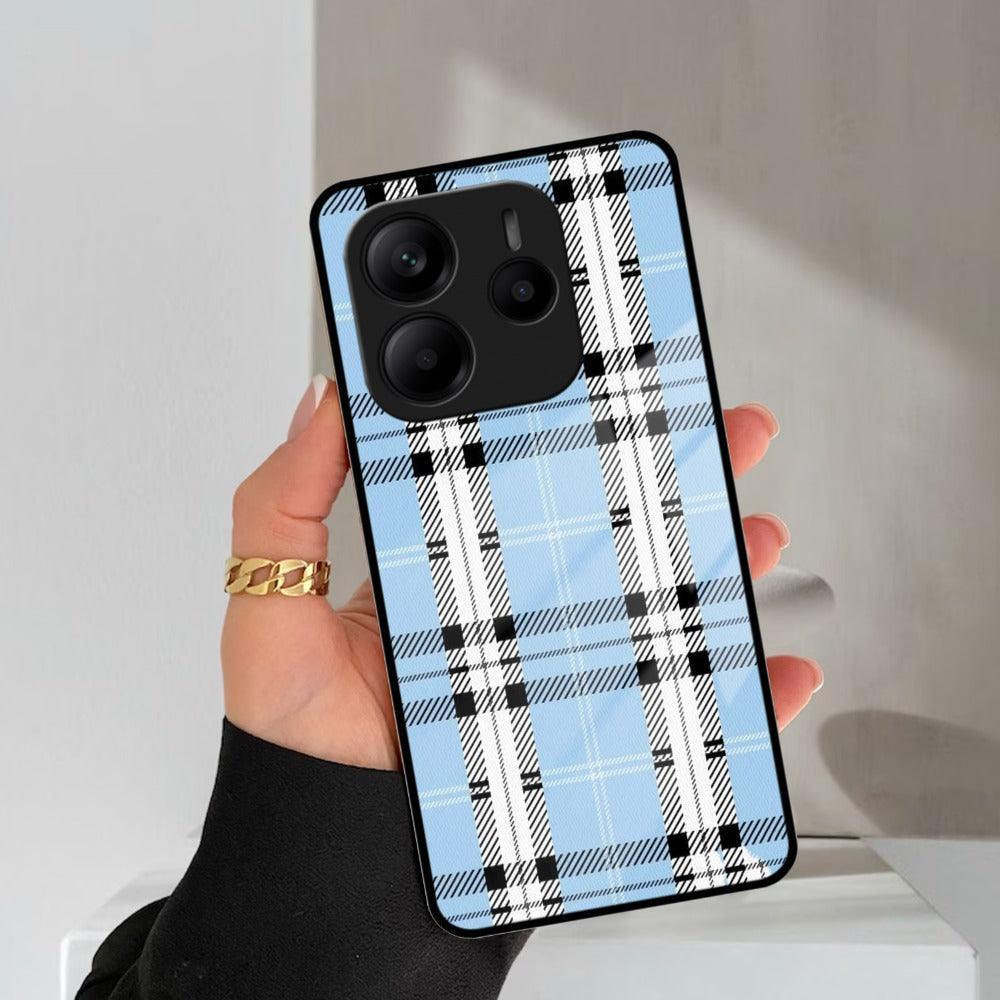 Check Glass Phone Case And Cover For Redmi/Xiaomi - ShopOnCliQ