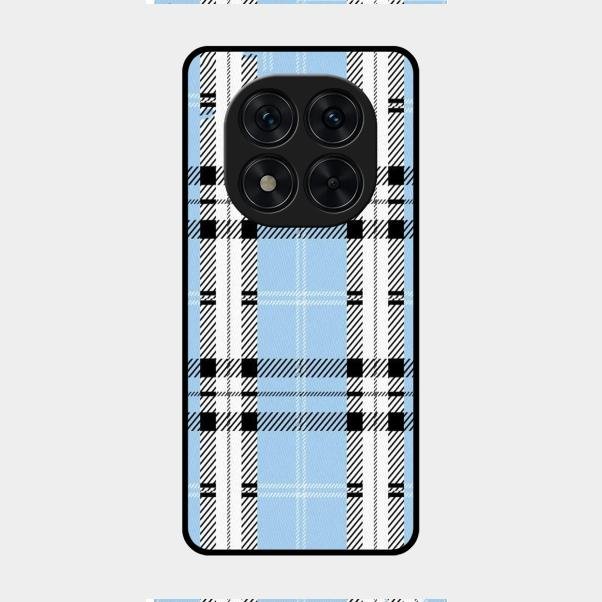 Check Glass Phone Case And Cover For Redmi Note 14 Pro 5G
