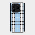 Check Glass Phone Case And Cover For Redmi Note 14 Se 5G