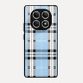 Check Glass Phone Case And Cover For Redmi Note 15 5G