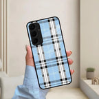 Check Glass Phone Case And Cover For Samsung - ShopOnCliQ