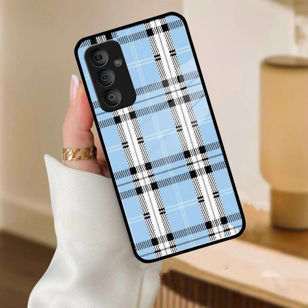 Check Glass Phone Case And Cover For Samsung - ShopOnCliQ
