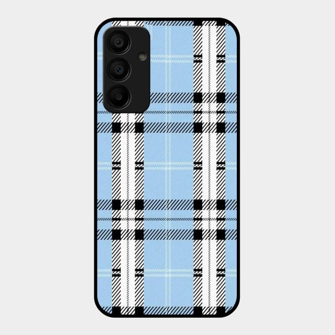 Check Glass Phone Case And Cover For Samsung Galaxy A15 5G