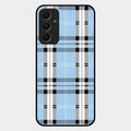 Check Glass Phone Case And Cover For Samsung Galaxy A34 5G