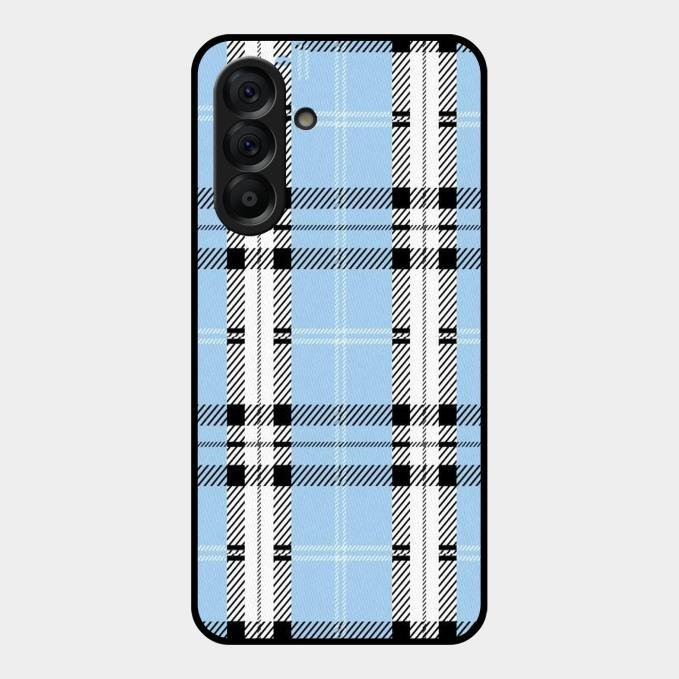Check Glass Phone Case And Cover For Samsung Galaxy A56 5G