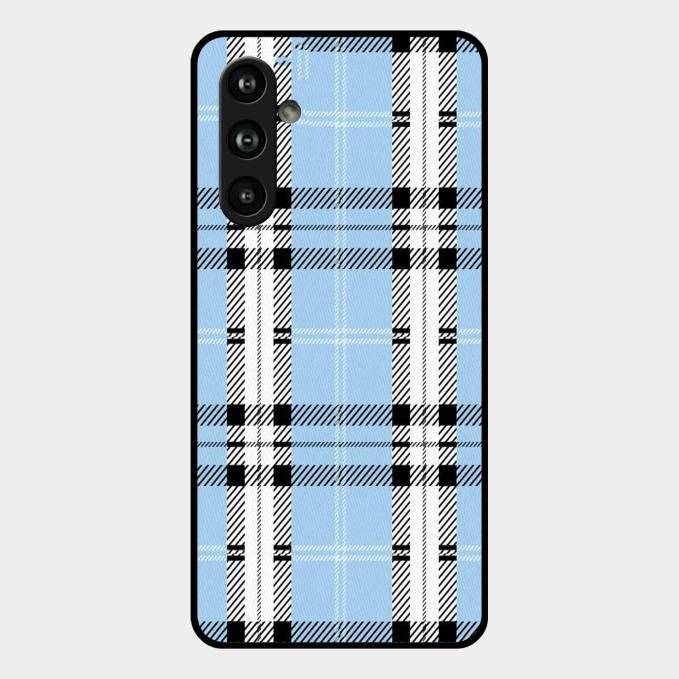 Check Glass Phone Case And Cover For Samsung Galaxy F54 5G