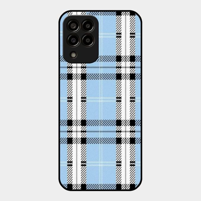 Check Glass Phone Case And Cover For Samsung Galaxy M33 5G