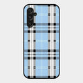 Check Glass Phone Case And Cover For Samsung Galaxy M34 5G