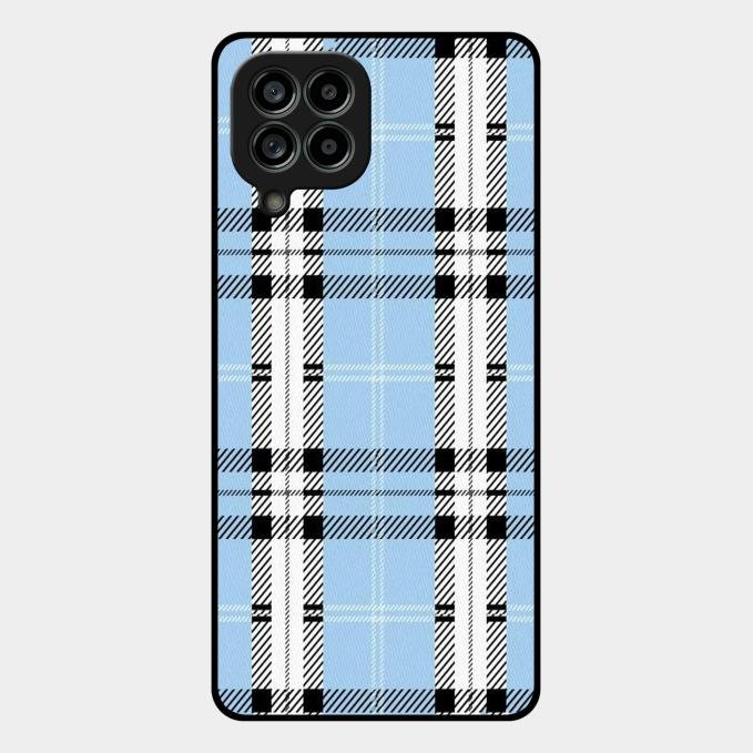 Check Glass Phone Case And Cover For Samsung Galaxy M53 5G