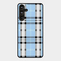 Check Glass Phone Case And Cover For Samsung Galaxy M55 5G
