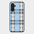 Check Glass Phone Case And Cover For Samsung Galaxy M55S 5G