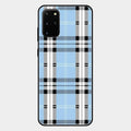 Check Glass Phone Case And Cover For Samsung Galaxy S20 Plus