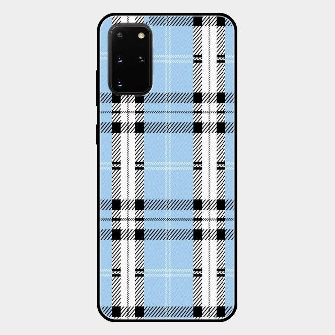 Check Glass Phone Case And Cover For Samsung Galaxy S20 Plus