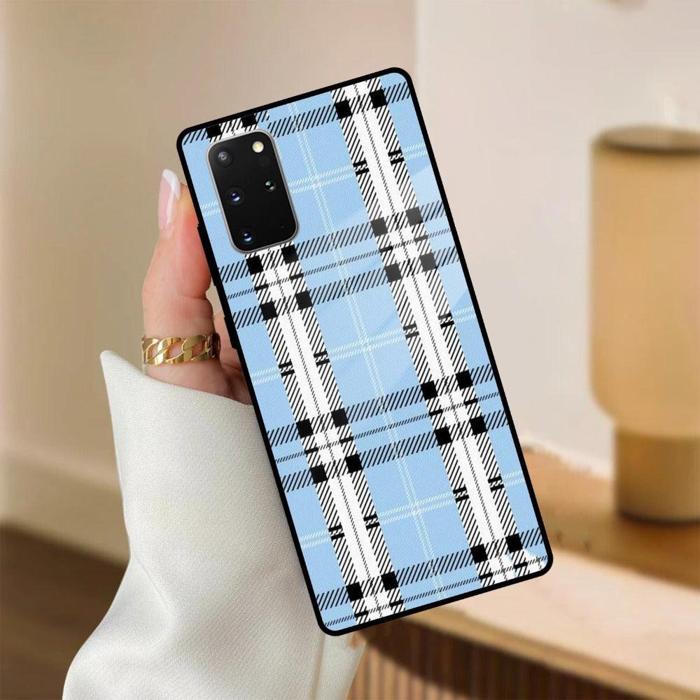 Check Glass Phone Case And Cover For Samsung - ShopOnCliQ
