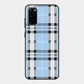 Check Glass Phone Case And Cover For Samsung Galaxy S20