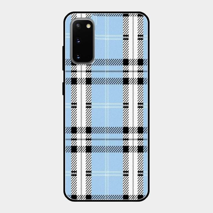 Check Glass Phone Case And Cover For Samsung Galaxy S20