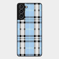 Check Glass Phone Case And Cover For Samsung Galaxy S21