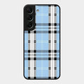 Check Glass Phone Case And Cover For Samsung Galaxy S22 5G