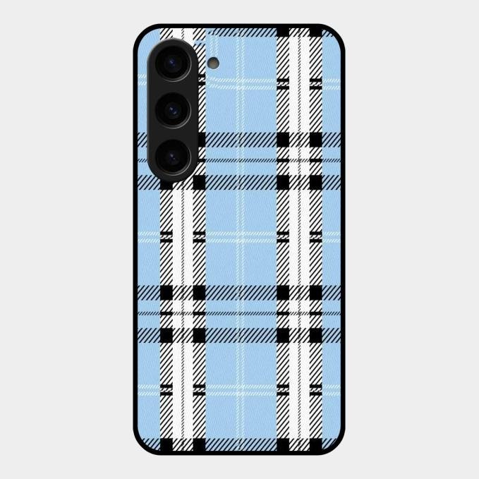 Check Glass Phone Case And Cover For Samsung Galaxy S23 5G
