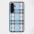 Check Glass Phone Case And Cover For Samsung Galaxy S25 FE 5G
