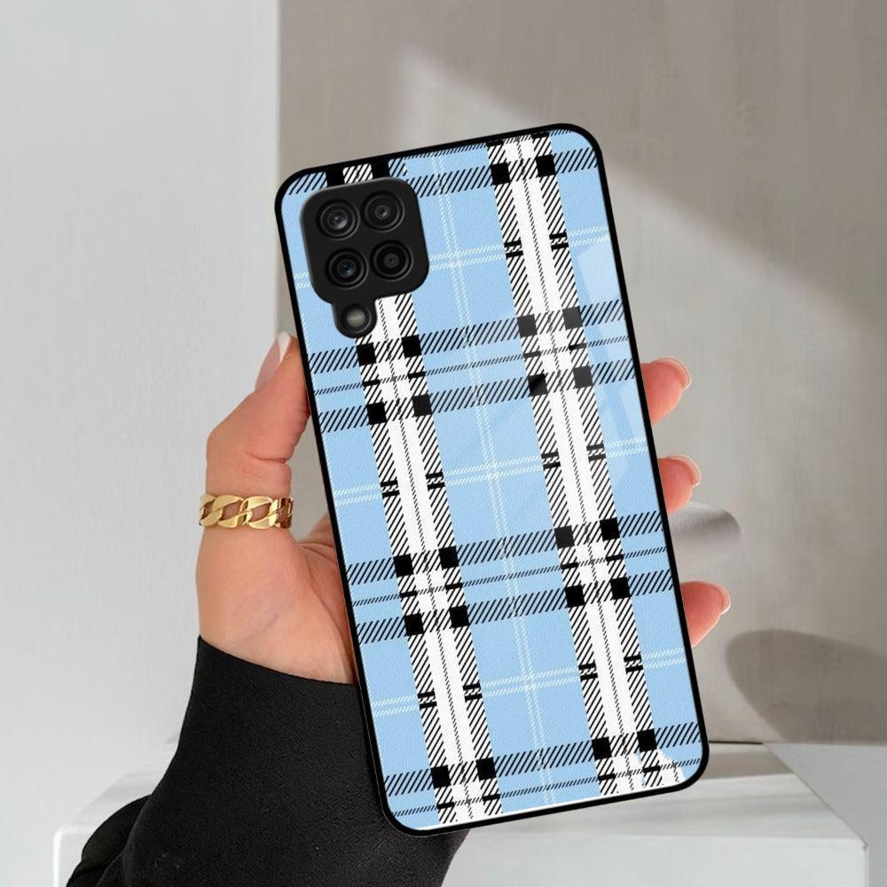 Check Glass Phone Case And Cover For Samsung - ShopOnCliQ