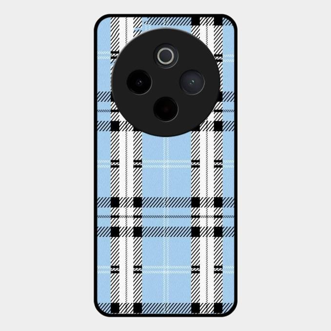 Check Glass Phone Case And Cover For Vivo T4 5G