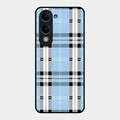 Check Glass Phone Case And Cover For Vivo T4 Lite 5G