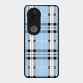 Check Glass Phone Case And Cover For Vivo T4R 5G