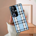 Check Glass Phone Case And Cover For Vivo - ShopOnCliQ