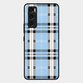 Check Glass Phone Case And Cover For Vivo V20 Se